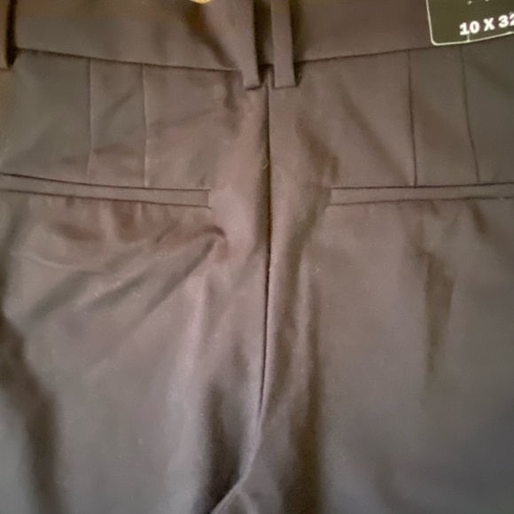 Talbots Womens Black Straight Leg Tall-10X32 Stretch Office Event Classic Pants - Picture 5 of 15